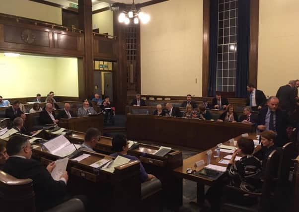 Worthing Borough Council meeting on Tuesday evening