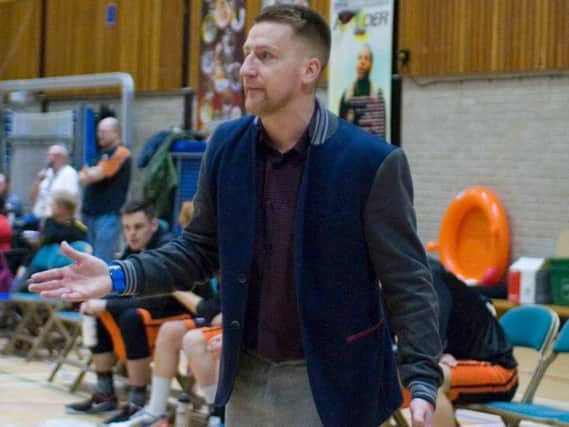 Worthing Thunder coach Daniel Hildreth. Picture by Andre Nichols