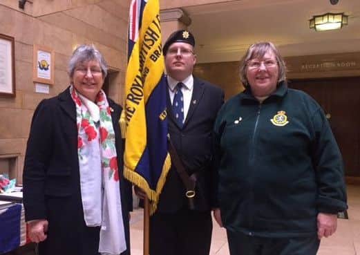 Margaret Martin (left), secretary and welfare officer at the Java FEPOW Club and Janet Goldsbrough-Jones, chairman of the Worthing branch of the RBL at the commemoration