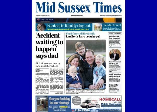 In today's Mid Sussex Times
