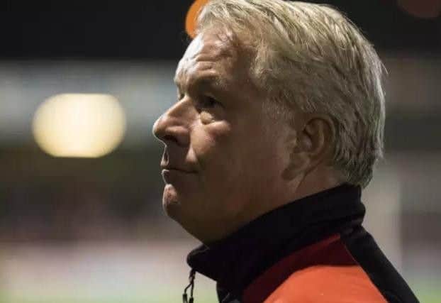 Crawley Town head coach Dermot Drummy wants fans to understand they are building for the future. Picture by Jack Beard.