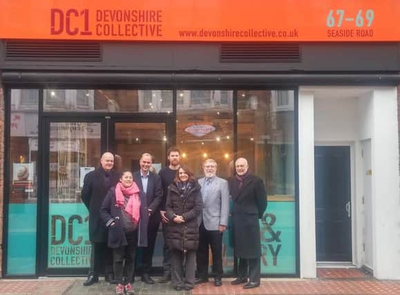 Council officers visited the Devonshire Collective SUS-170216-172918001