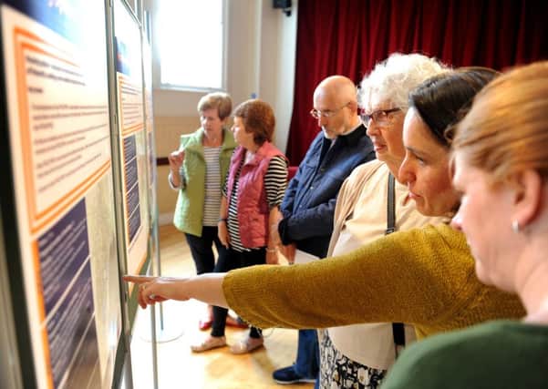 Consultation on Petworth Neighbourhood Plan at the Leconfield Hall last summer