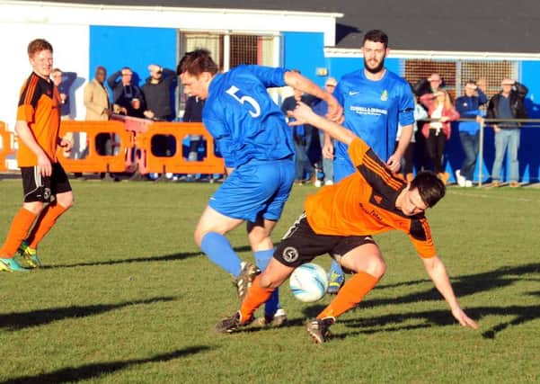 Selsey look to take control against Midhurst / Picture by Kate Shemilt