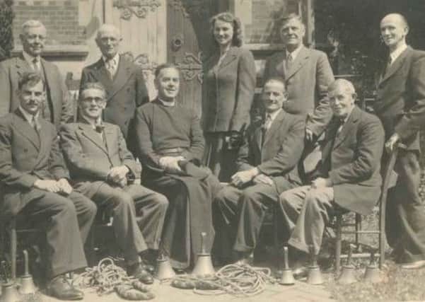 The Burgess Hill couple are now seeking stories on the bellringers pictured