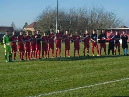 A minute's applause was held prior to kick-off in memory of former Wick player and reserve team manager Stuart Hazelgrove. Picture by Tommy McMillan