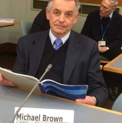 Michael Brown, the Campaign to Protect Rural England's Mid Sussex representative (photo submitted).