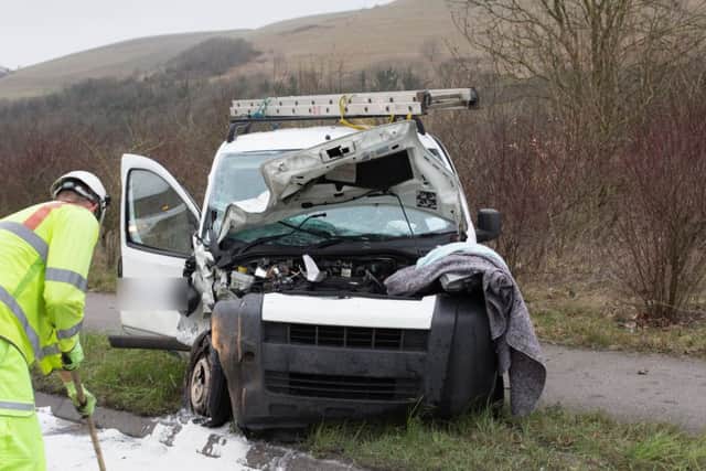 The A27 was partially blocked after an accident near Beddingham Roundabout on Tuesday (February 21). Photo by Nick Fontana. SUS-170222-091352001