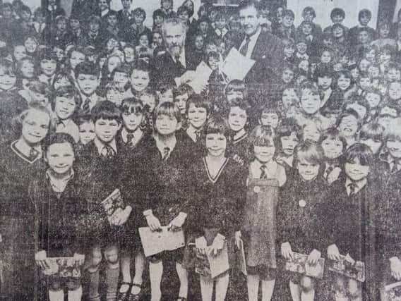 London Road Primary School, Burgess Hill, in 1979