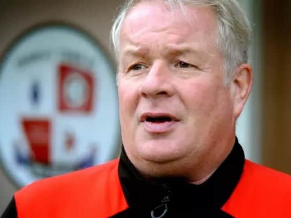 Crawley Town head coach Dermot Drummy is looking for an improvement against Wycombe Wanderers. Picture by Steve Robards
