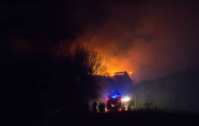 Firefighters are at the scene of a major fire in Uckfield. Photo by Nick Fontana. SUS-170223-070913001