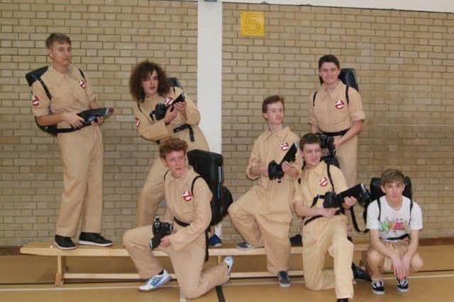 Who you gonna call? Students dress up as Ghostbusters