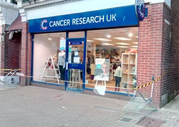 Storm Doris closes Burgess Hill Cancer Research shop