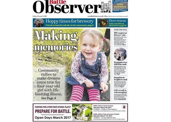 Today's Battle Observer front page
