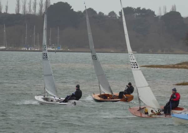 Action from the Frostbite finale at Dell Quay