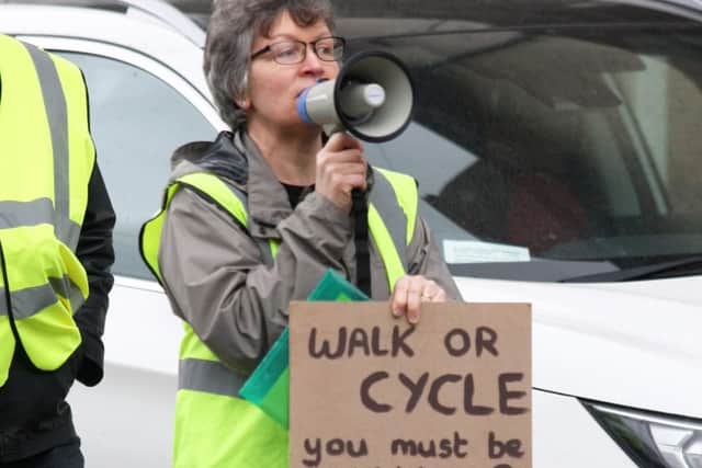Stephanie Went, 54, organised the ordered walk. Picture: Derek Martin