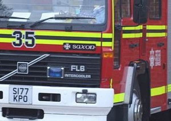 Fire crews were called to the blaze just before 4pm today (March 3)