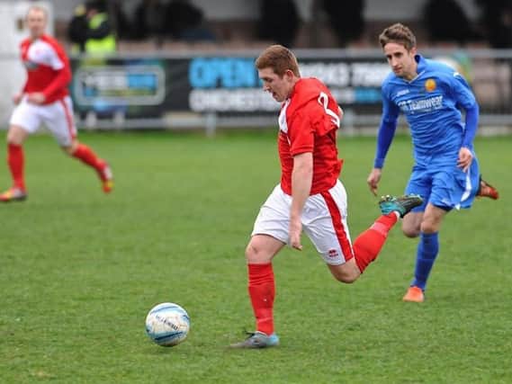 Lewis Jenkins netted in Arundel's win over Newhaven on Saturday. Picture by Stephen Goodger