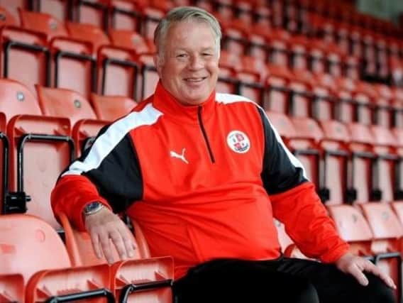 Crawley Town head coach Dermot Drummy wants a better home display against Exeter City tonight. Picture by Steve Robards.