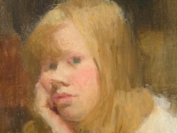 PASMORE: Head of a Girl