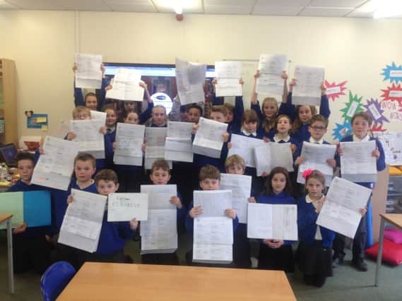 Plaistow and Kirdford Primary School pupils are ready for their World Maths Day challenge