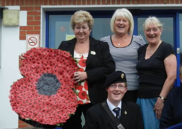 Members of the Lancing branch of the Royal British Legion