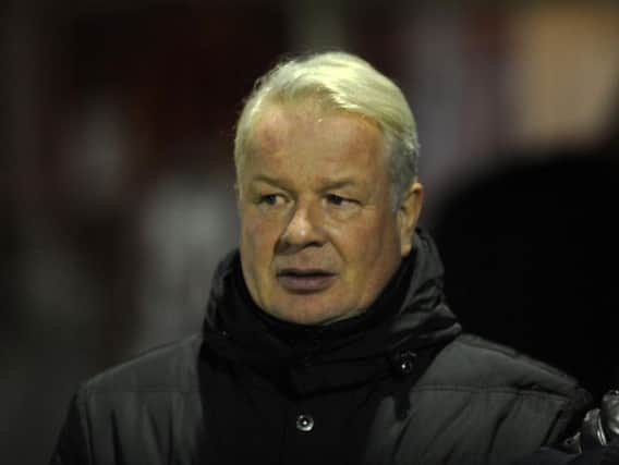 Crawley Town head coach Dermot Drummy bemoaned his side's missed chances and tendency to give away sloppy goals.
Picture by JON RIGBY