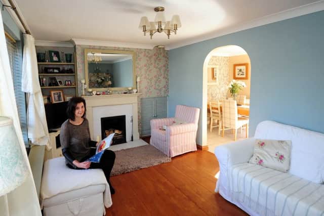 Davina Clark in her Wisborough Green home