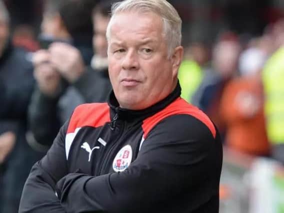 Crawley Town head coach Dermot Drummy saw Exeter as a well established team. Picture by JON RIGBY