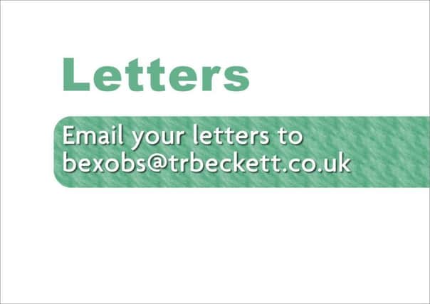Bexhill Observer letters