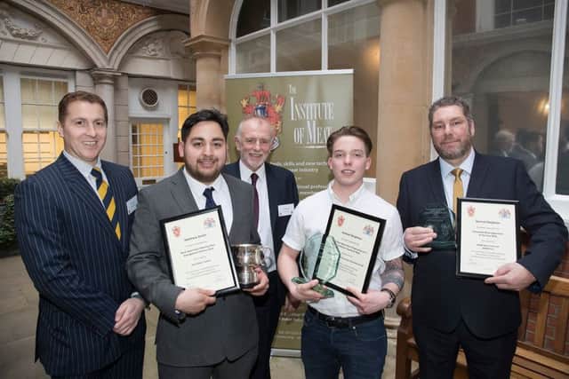 The winners and Plumpton College team. From left: Dominic Moore, Matthew Smith, Tony Meredith, Samuel Deighton and Nick Dean.