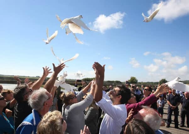 Shoreham airshow disaster first anniversary memorial event. Picture: Derek Martin