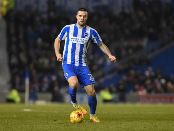 Albion defender Shane Duffy. Picture by Phil Westlake (PW Sporting Photography)