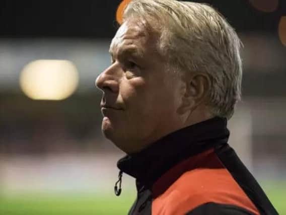Crawley Town head coach Dermot Drummy is keen to improve on their home form.
Picture by JACK BEARD.