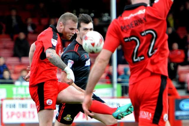 Mark Connolly in action against Doncaster. Picture by STEVE ROBARDS