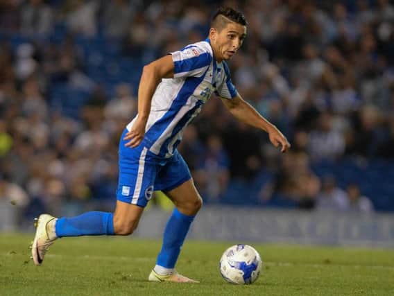 Albion winger Anthony Knockaert. Picture by Phil Westlake (PW Sporting Photography)