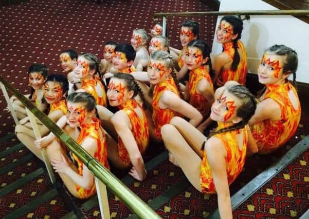 Students from St Richards Catholic College who took part in the Time to Dance festival SUS-170703-110946001