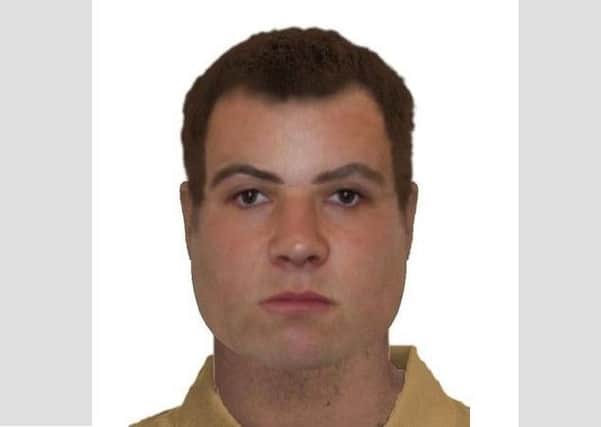 Police released an Efit of one of the suspects. Picture: Sussex Police