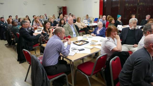 The housing crisis event was hosted by Worthing Homes and Worthing Churches Homeless Projects SUS-170313-114504001