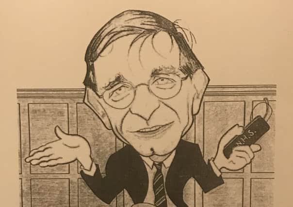Cartoon of Sir Peter Bottomley