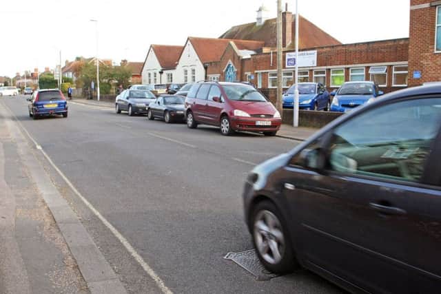 There have been several 'near misses' on Salvington Road