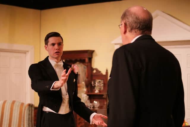 Stuart Finlayson (Arthur) and Chris Butler (Mr Podgers). Picture by Kevin Day