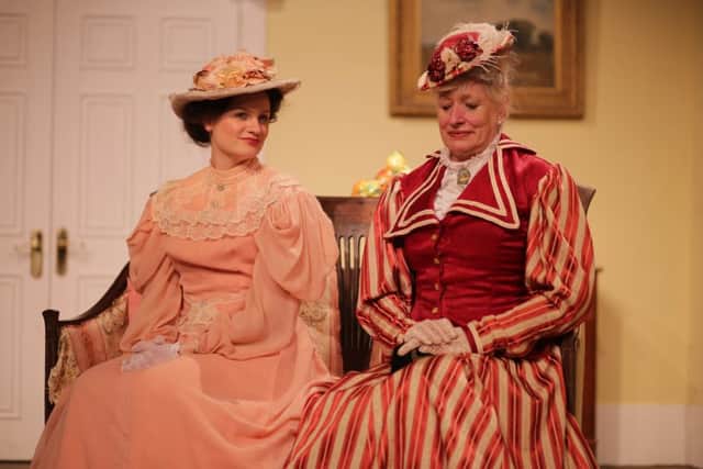 Steph Reeves (Sybil) and Jackie Curran (Lady Julia). Picture by Kevin Day
