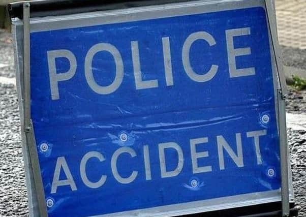 The man from Burgess Hill has been taken to hospital following the crash