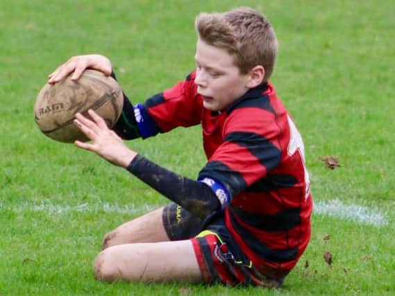 Heath U12s scored some great tries in their unbeaten series of matches