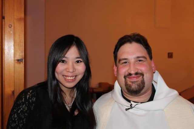 Father James Grant and his wife Hengyi