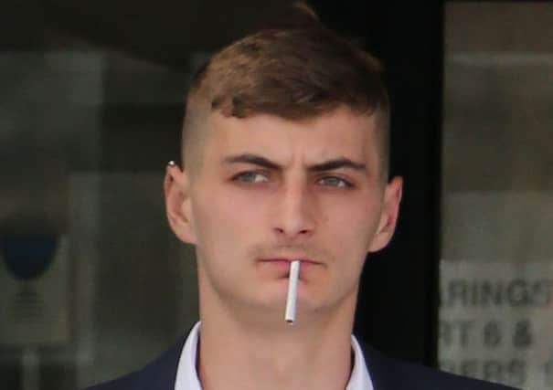 Harry Cottingham, 22, of Palatine Road in Goring, was sentenced at Worthing Magistrates' Court on Thursday, March 9. Picture: Eddie Mitchell