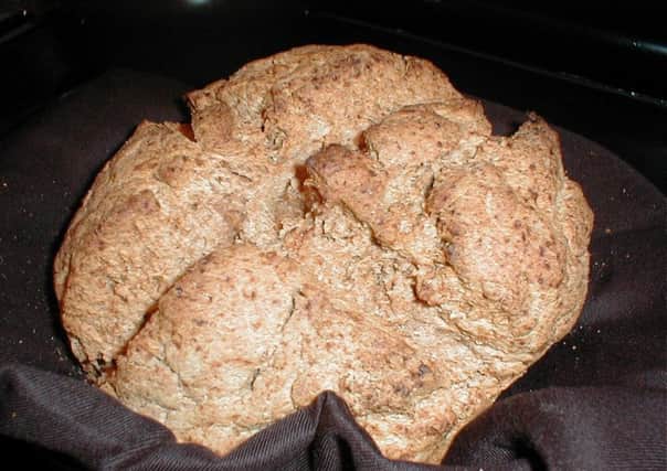 Soda bread by Heather Kennedy, on Wiki Commons