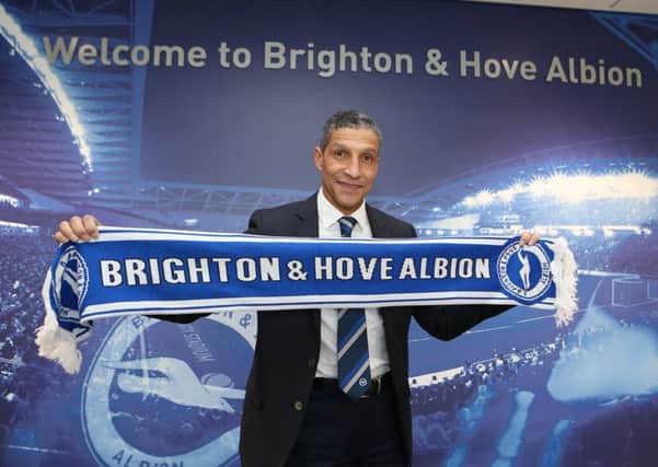 Chris Hughton, manager of Brighton & Hove Albion (photo: Paul Hazlewood)