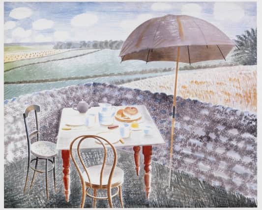 Tea at Furlongs, painted 1939
